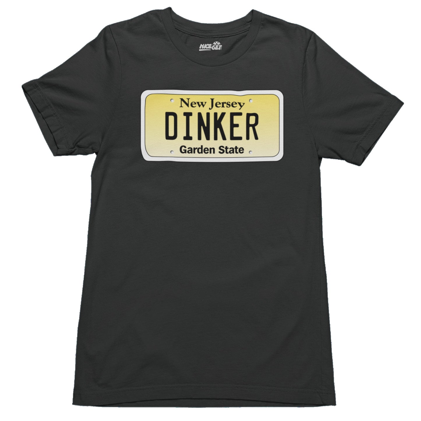 New Jersey License Plate DINKER Tee