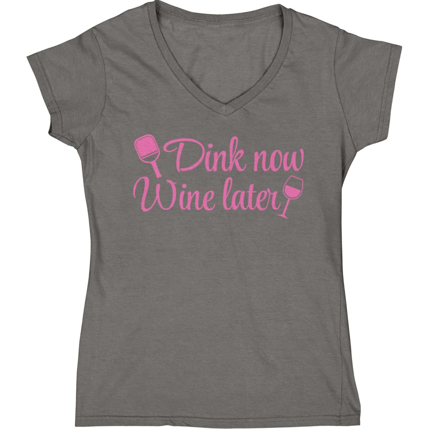 Dink Now Wine Later Tee