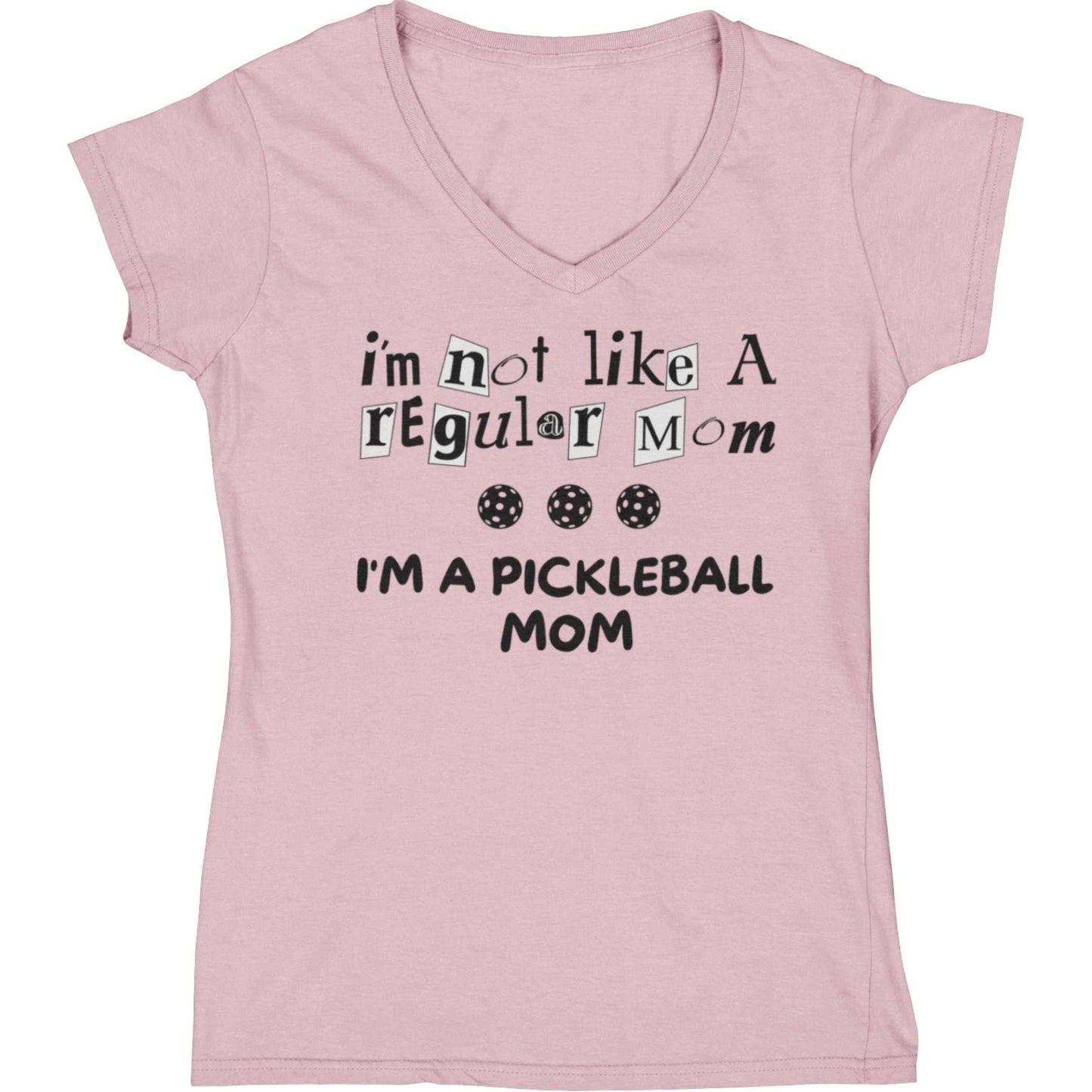 Not A Regular Mom, A Pickleball Mom Tee
