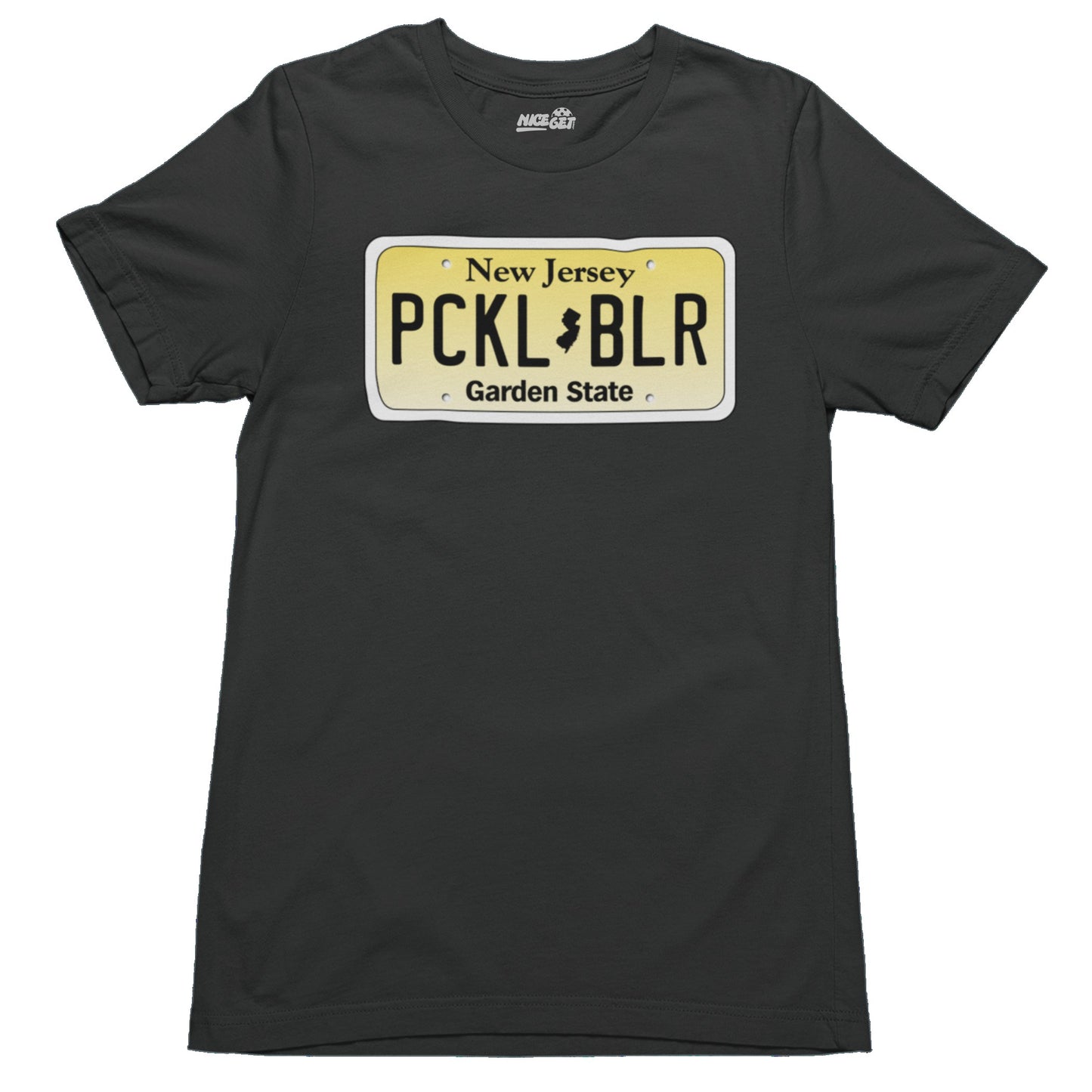 New Jersey License Plate PCKL BLR Tee