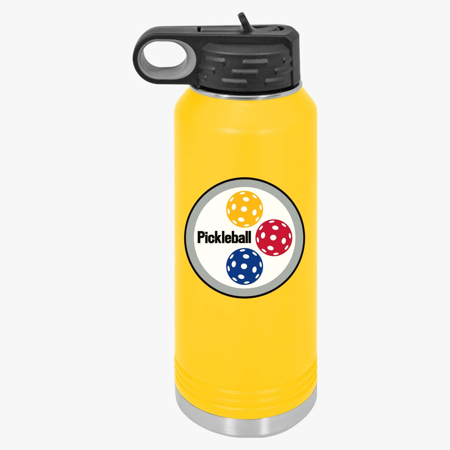 Pigskin x Pickleball | PIttsburgh Water Bottle