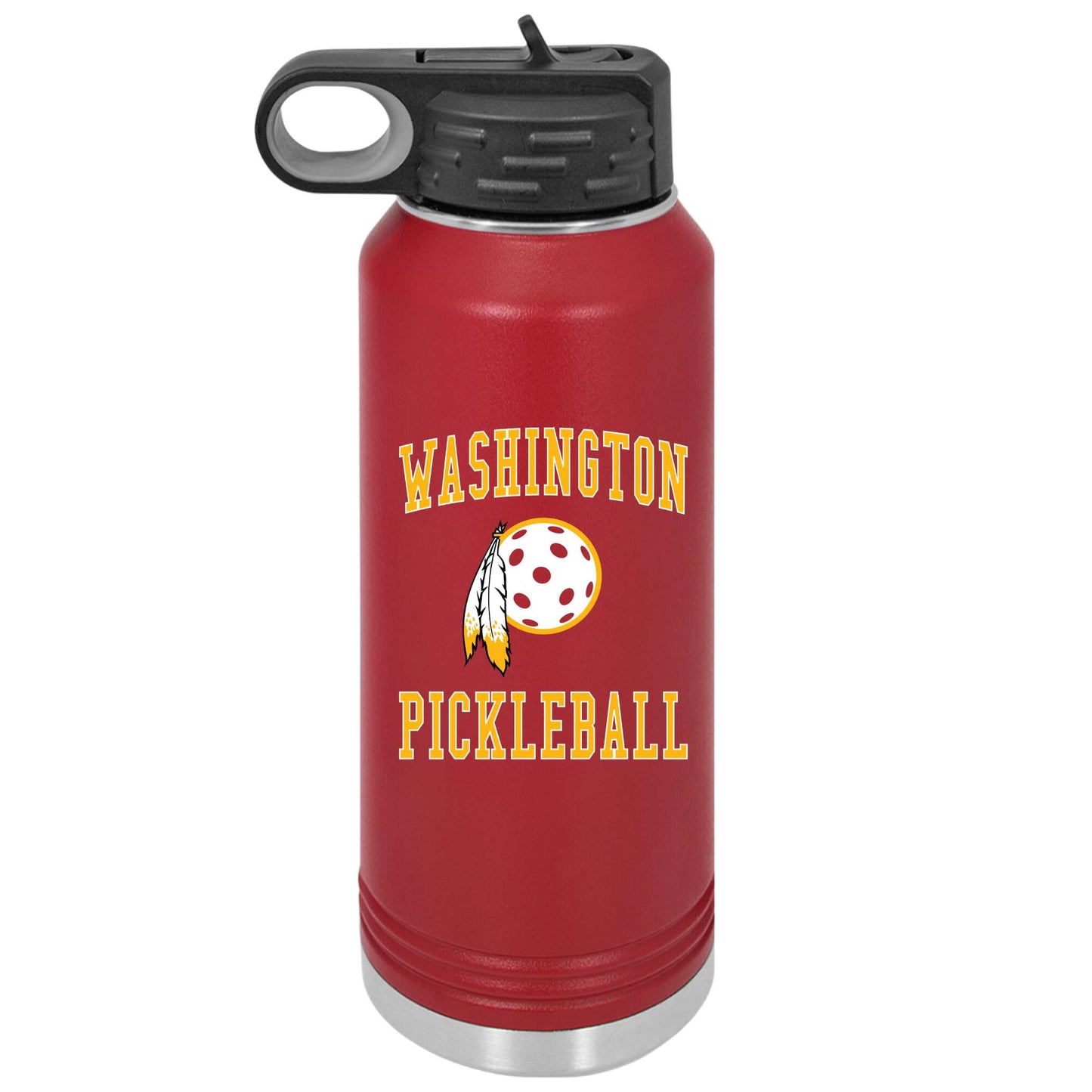Pigskin x Pickleball | Washington Water Bottle