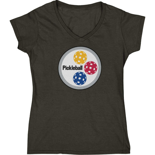 Pigskin x Pickleball | Pittsburgh Ladies Tee