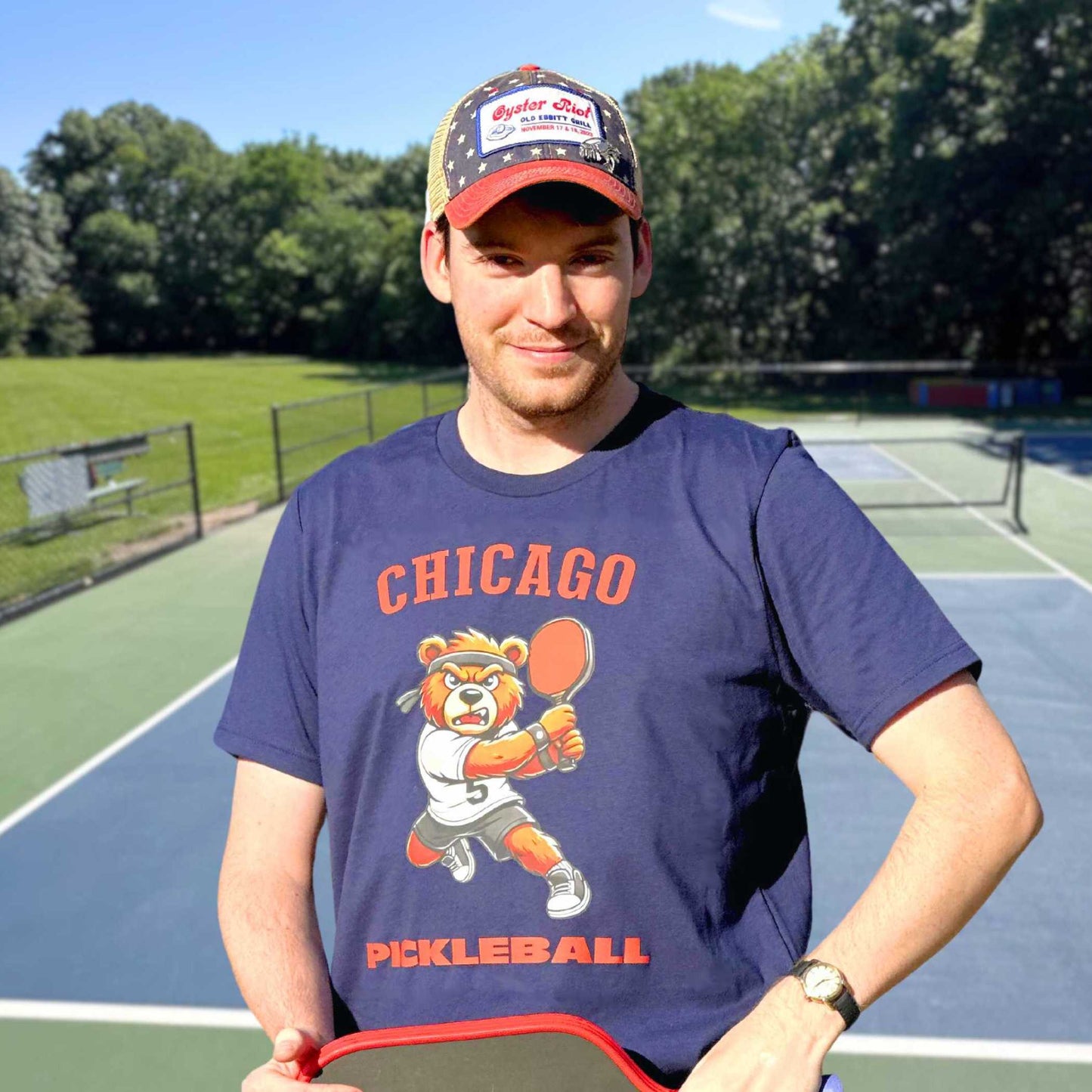 Pigskin x Pickleball | Chicago Tee